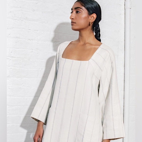Mara Hoffman Dresses & Skirts - Mara Hoffman
Shay Belted Organic Cotton-Linen Maxi Dress X-Small BNWT